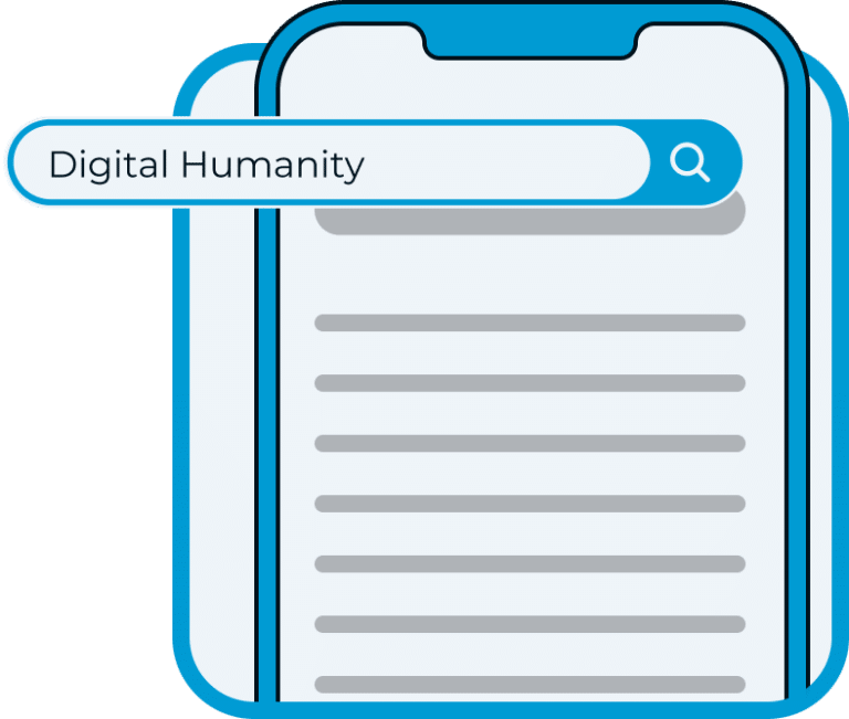 Our Process 1 Get Acquainted and Discovery Graphic - Digital Humanity