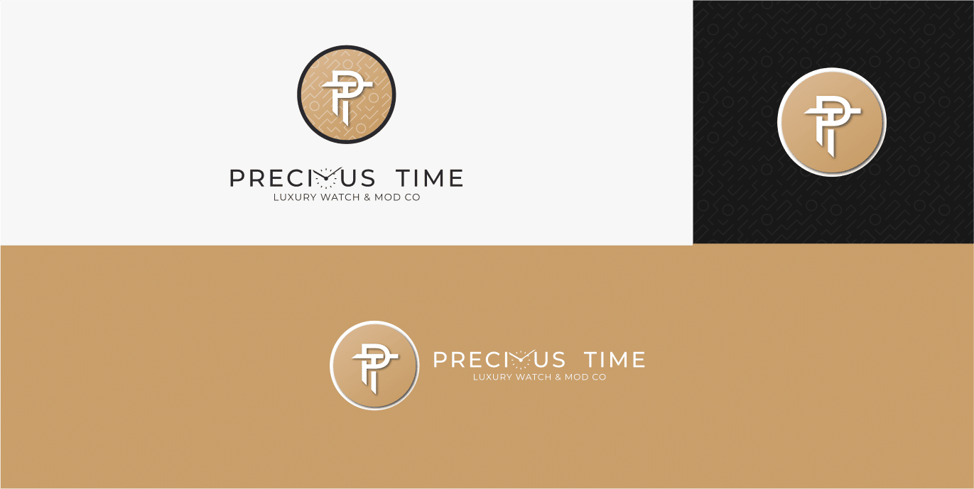 Precious Time Logo Design