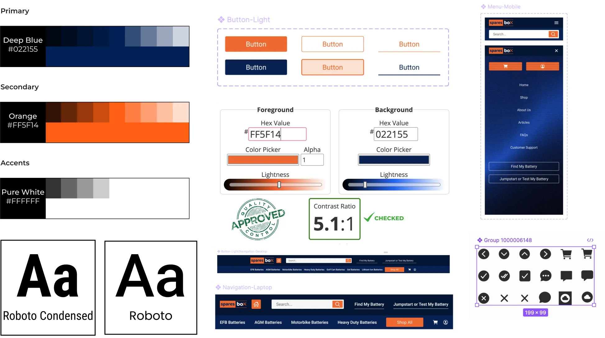 styleguide screenshot - Digital Humanity